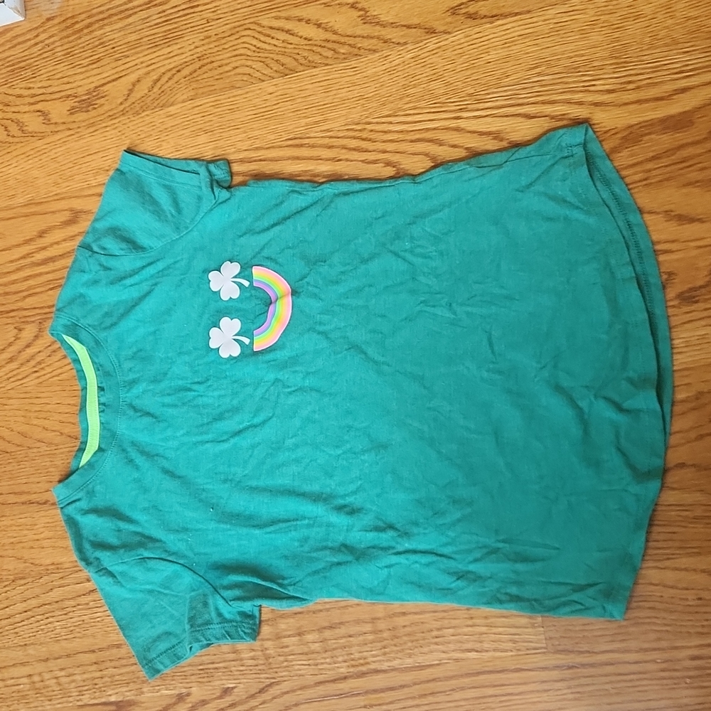Girls's 10/12 Cat & Jack St. Patrick Shirt